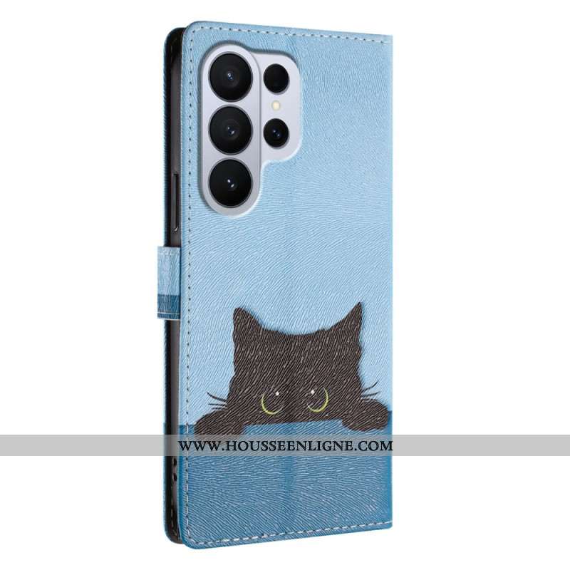 Housse Samsung Galaxy S26 Ultra Chaton Noir
