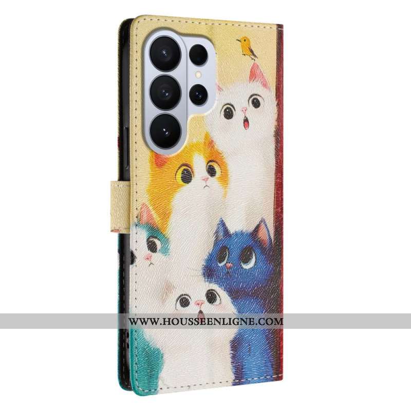 Housse Samsung Galaxy S26 Ultra Chats Colorés