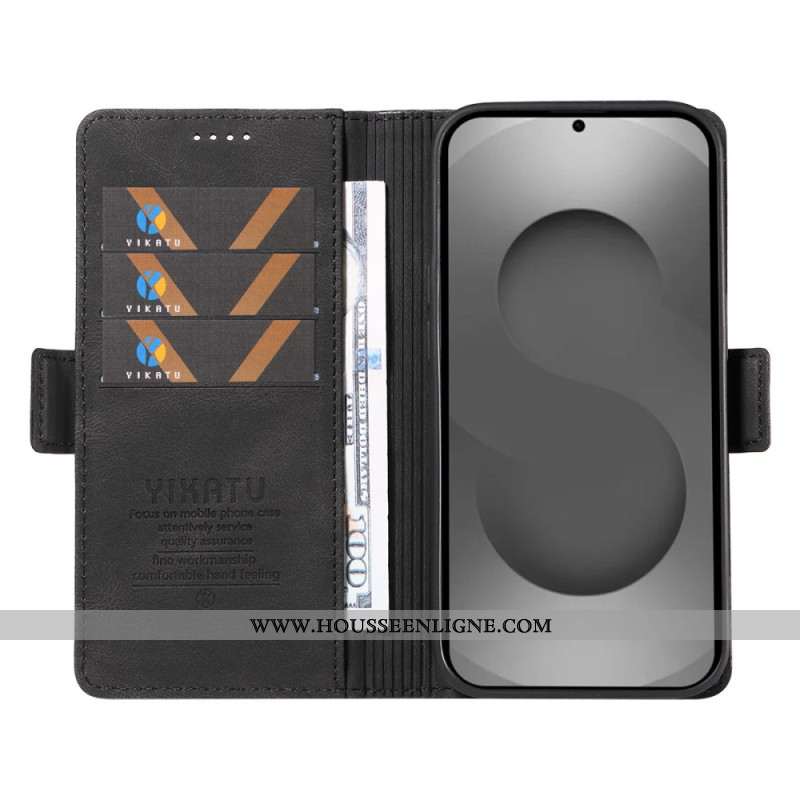 Housse Samsung Galaxy S26 Ultra Effet Daim YIKATU