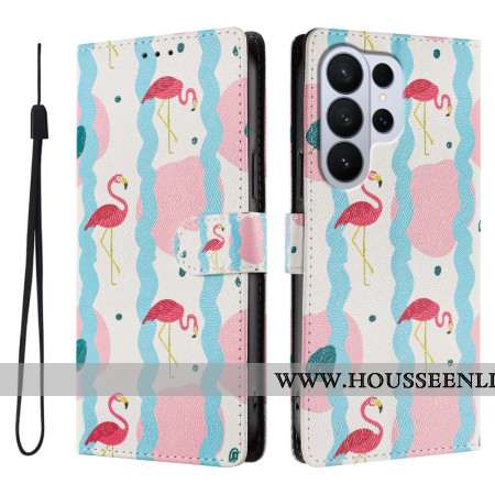Housse Samsung Galaxy S26 Ultra Flamants Roses