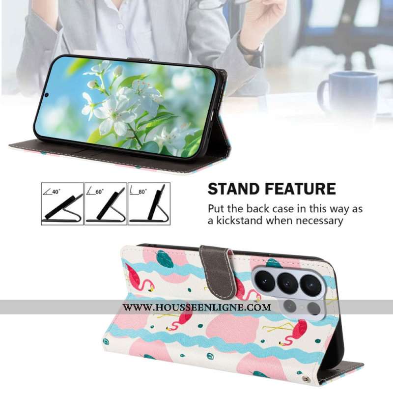 Housse Samsung Galaxy S26 Ultra Flamants Roses