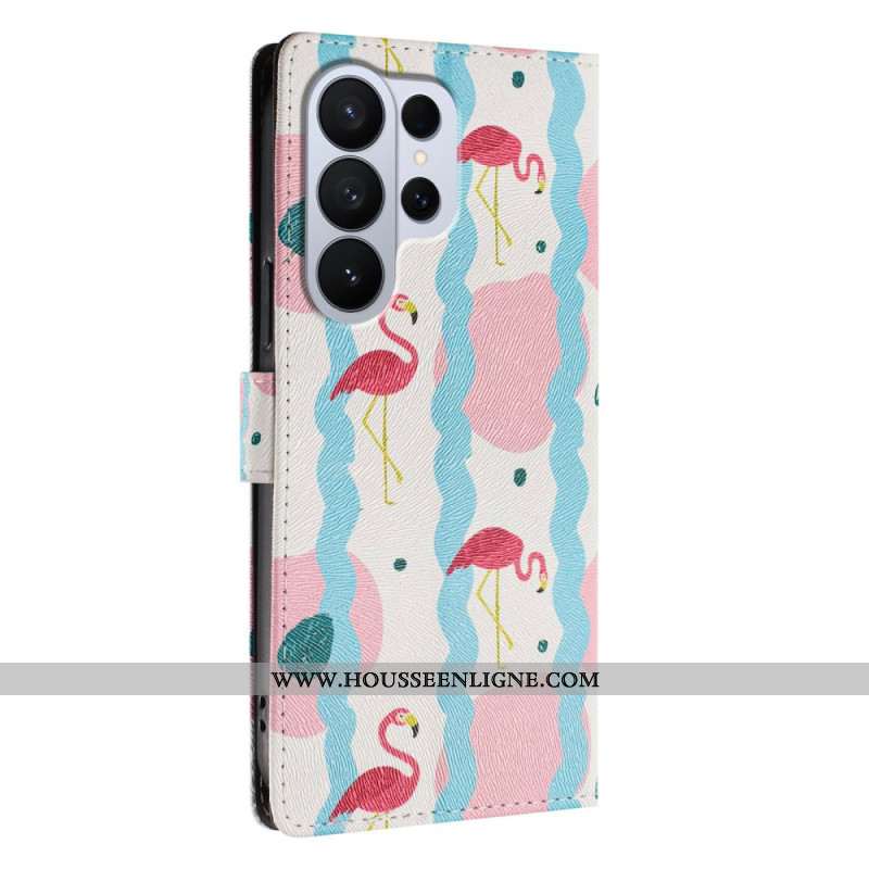 Housse Samsung Galaxy S26 Ultra Flamants Roses