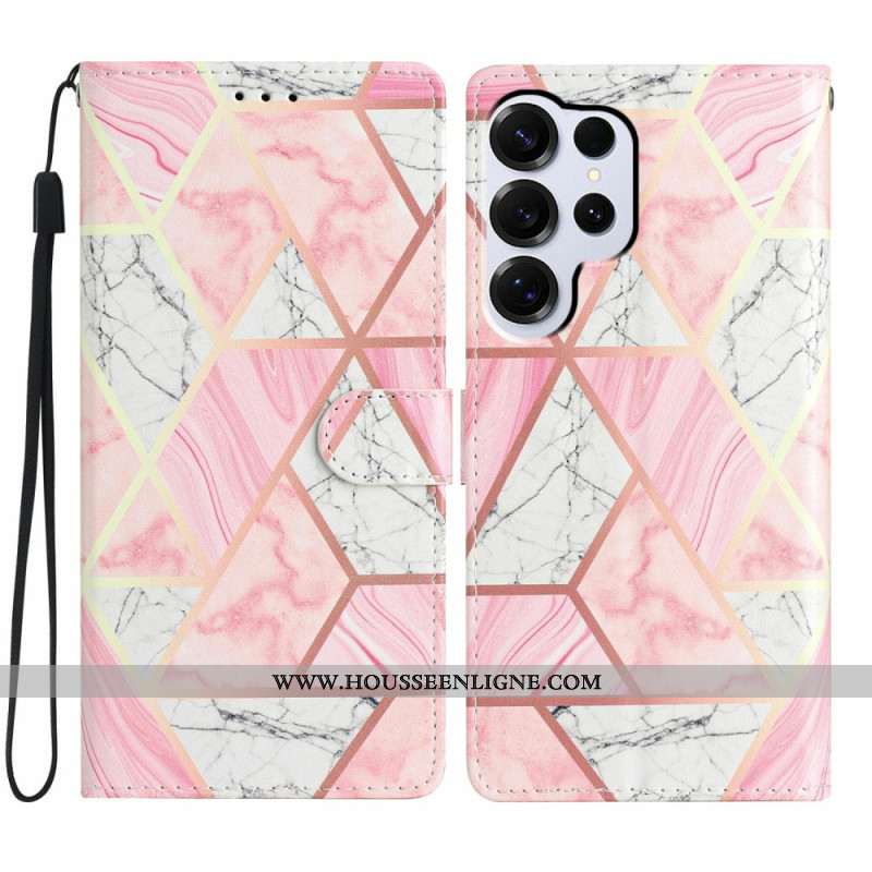 Housse Samsung Galaxy S26 Ultra Marbre Rose