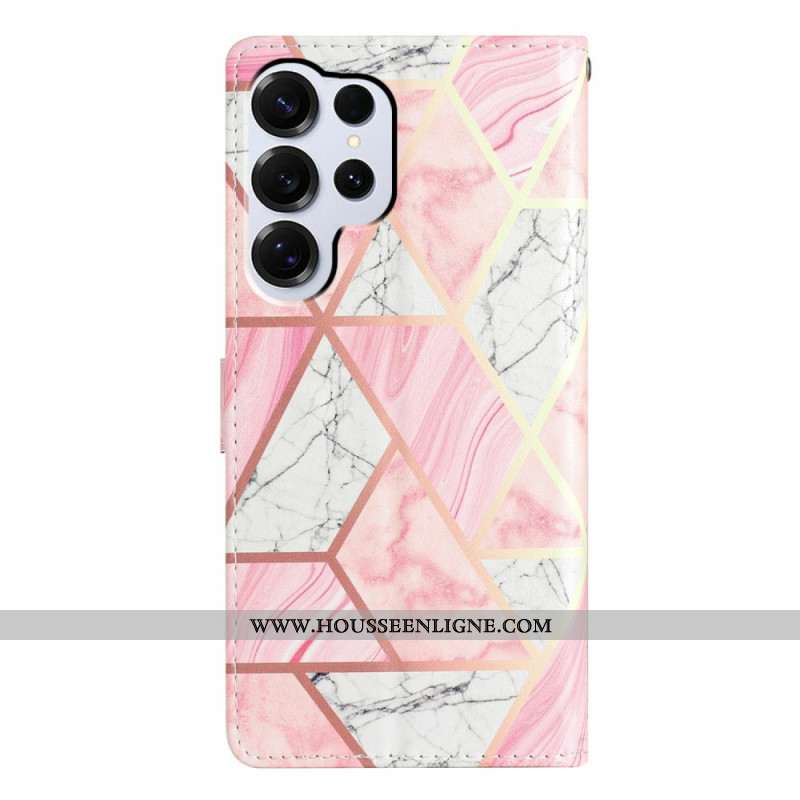 Housse Samsung Galaxy S26 Ultra Marbre Rose