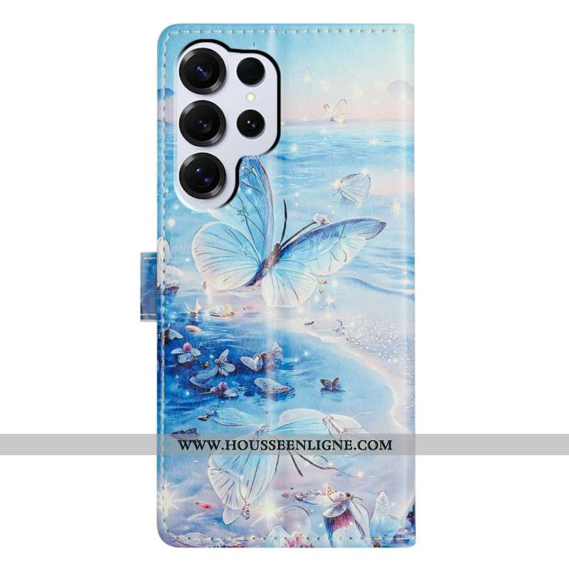 Housse Samsung Galaxy S26 Ultra Papillon Océan
