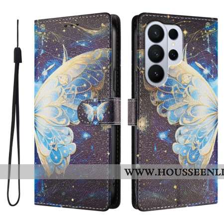 Housse Samsung Galaxy S26 Ultra Papillon de Nuit