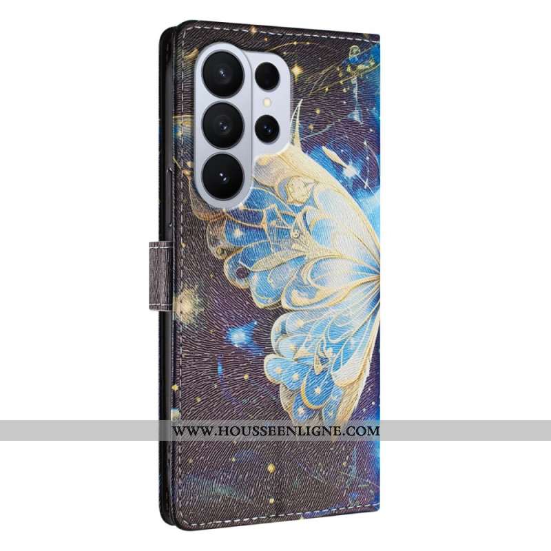 Housse Samsung Galaxy S26 Ultra Papillon de Nuit
