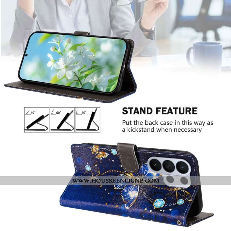 Housse Samsung Galaxy S26 Ultra Papillons Précieux