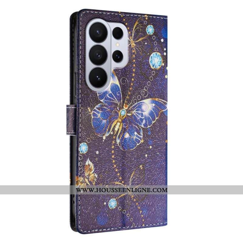Housse Samsung Galaxy S26 Ultra Papillons Précieux