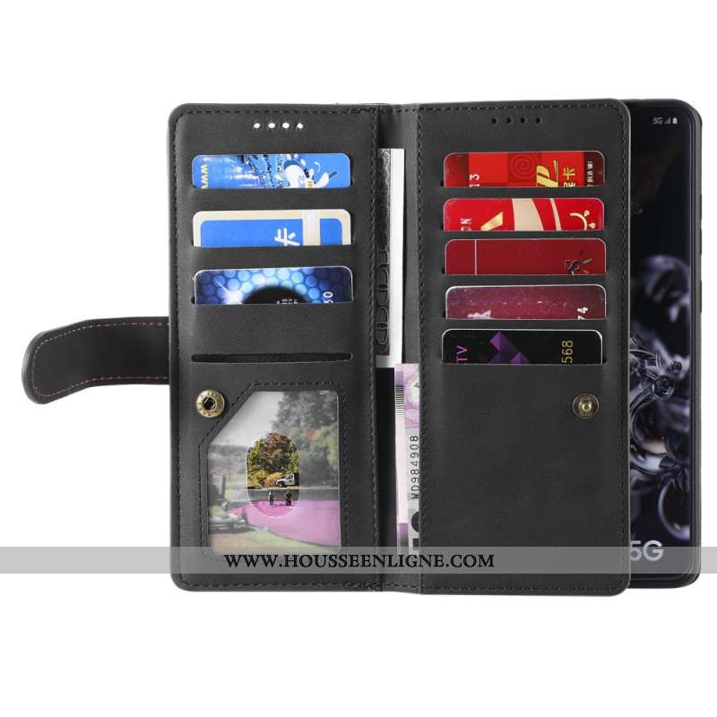 Housse Samsung Galaxy S26 Ultra Portefeuille 9 Porte-Cartes