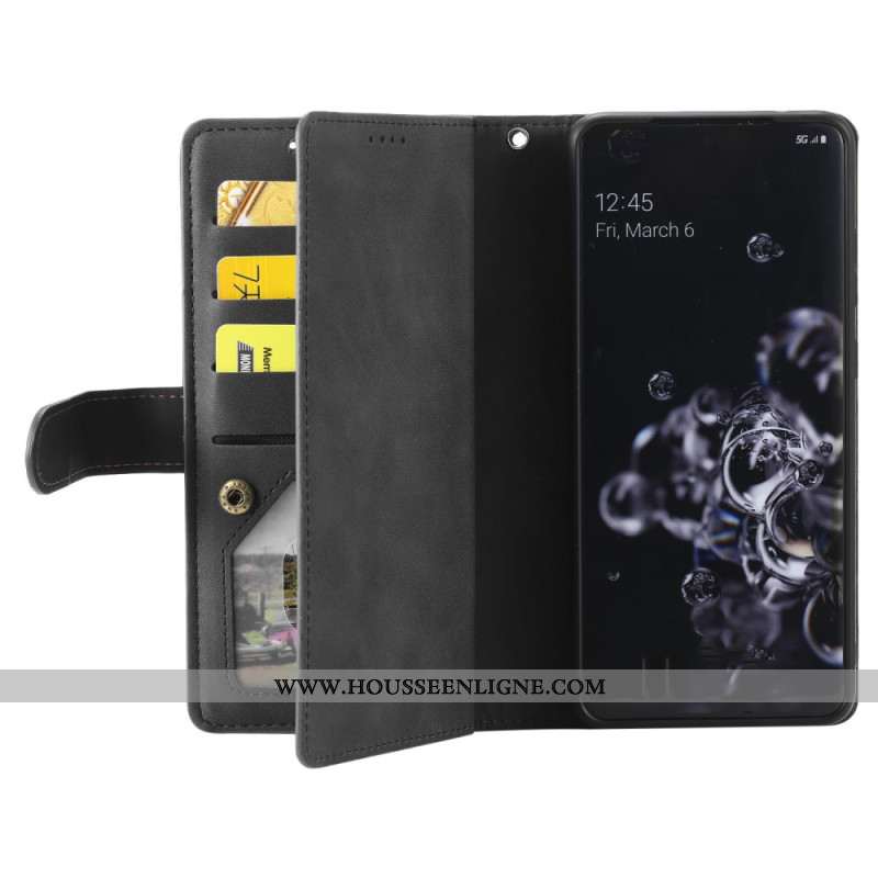 Housse Samsung Galaxy S26 Ultra Portefeuille 9 Porte-Cartes