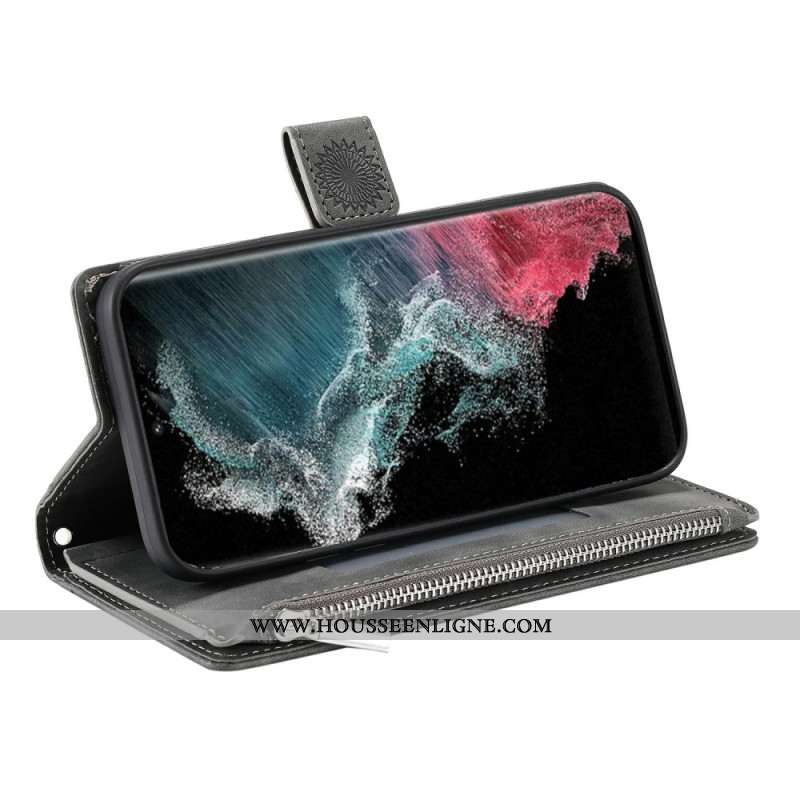 Housse Samsung Galaxy S26 Ultra Portefeuille Mandala