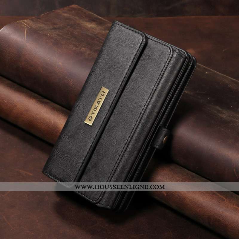 Housse Samsung Galaxy S26 Ultra Portefeuille Vintage avec Bandoulière