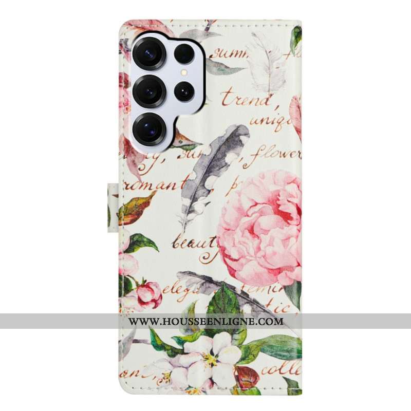 Housse Samsung Galaxy S26 Ultra Poésie Florale