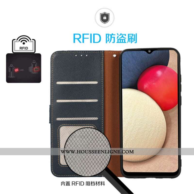 Housse Samsung Galaxy S26 Ultra Protection RFID Bicolore KHAZNEH