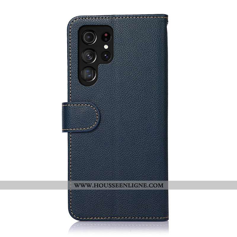 Housse Samsung Galaxy S26 Ultra Protection RFID Bicolore KHAZNEH