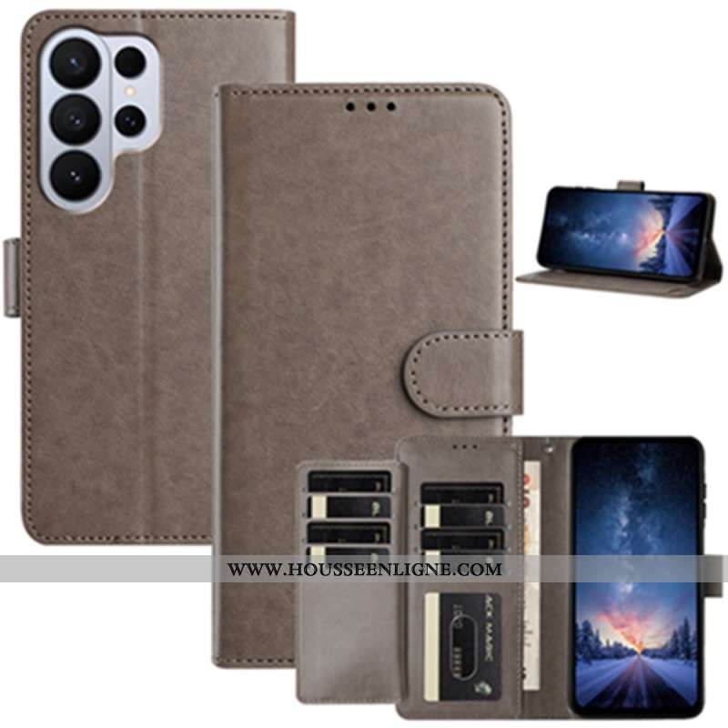 Housse Samsung Galaxy S26 Ultra Simili Cuir 8 Porte-cartes