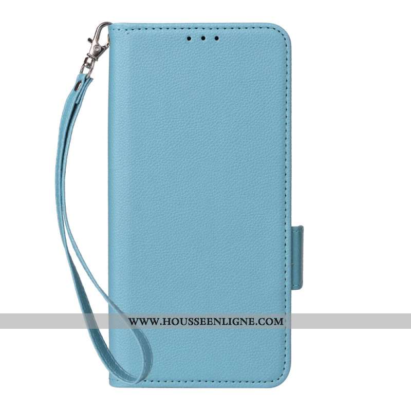 Housse Samsung Galaxy S26 Ultra Simili Cuir à Lanière