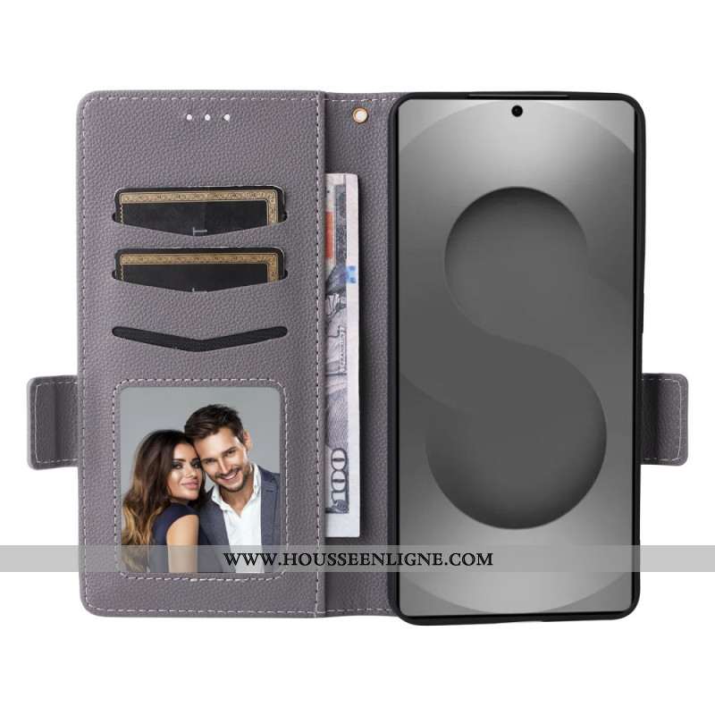 Housse Samsung Galaxy S26 Ultra Simili Cuir à Lanière