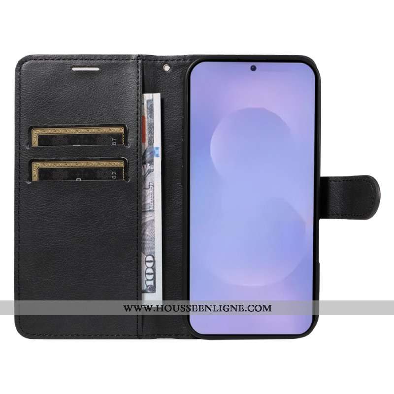 Housse Samsung Galaxy S26 simili Cuir Uni