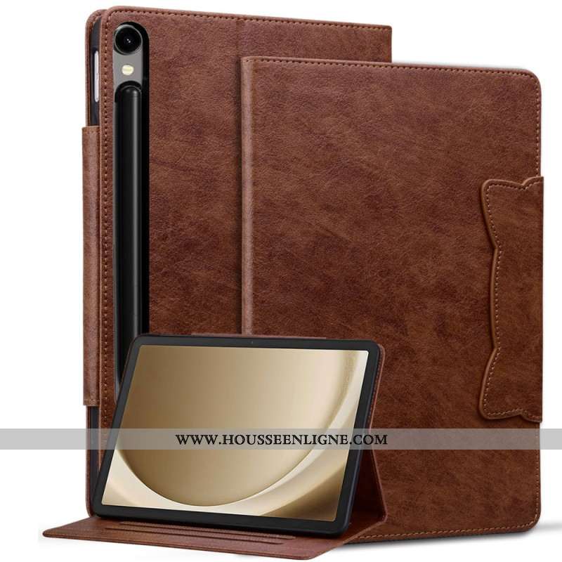Housse Samsung Galaxy Tab S10 FE Plus Fermoir Chat