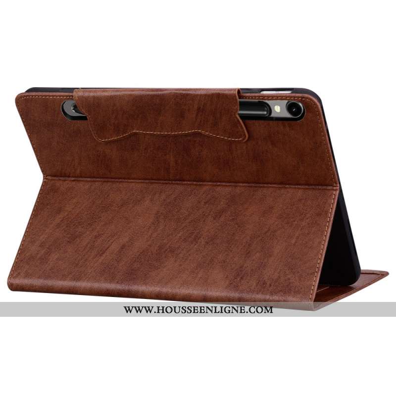 Housse Samsung Galaxy Tab S10 FE Plus Fermoir Chat