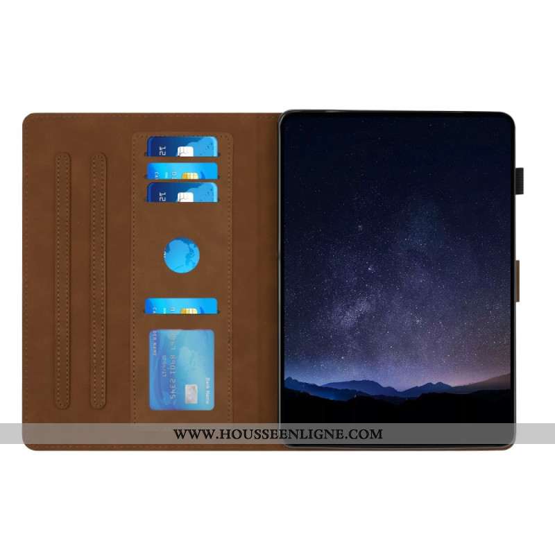 Housse Samsung Galaxy Tab S10 FE / S9 FE / S9 Frise Horizontale