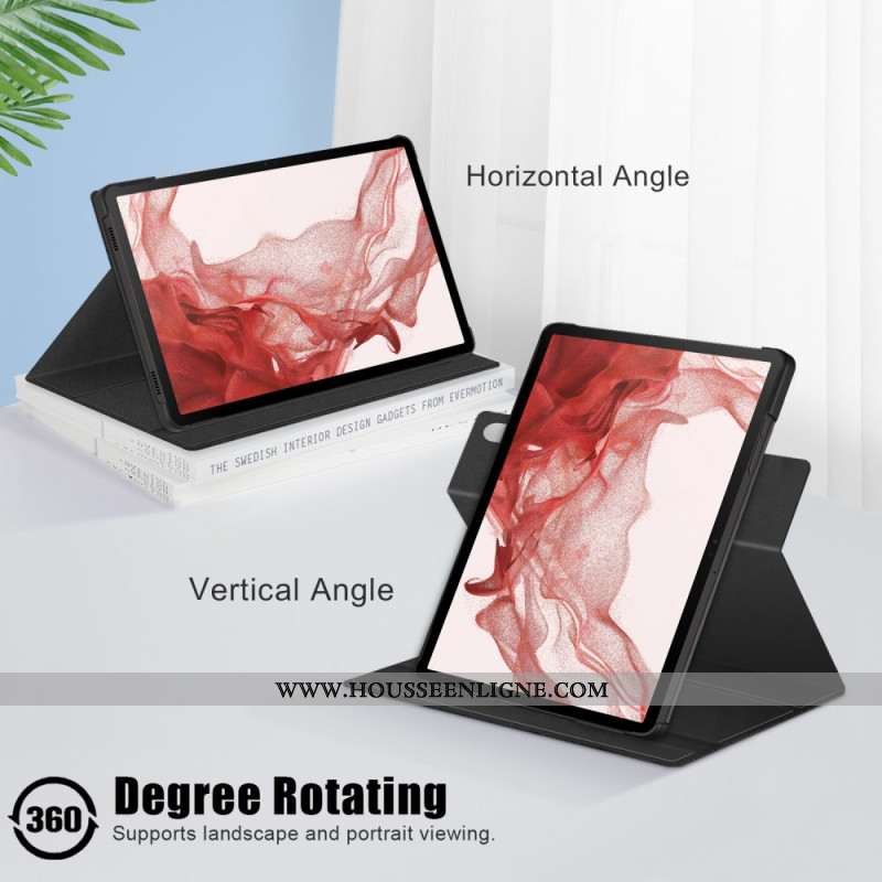 Housse Samsung Galaxy Tab S10 FE / S9 FE / S9 Rotative