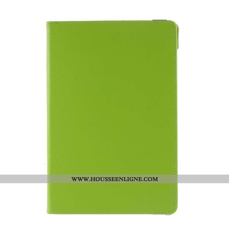 Housse Samsung Galaxy Tab S10 FE / S9 FE / S9 S8 / Tab S7 Rotative à Simili Cuir Litchi