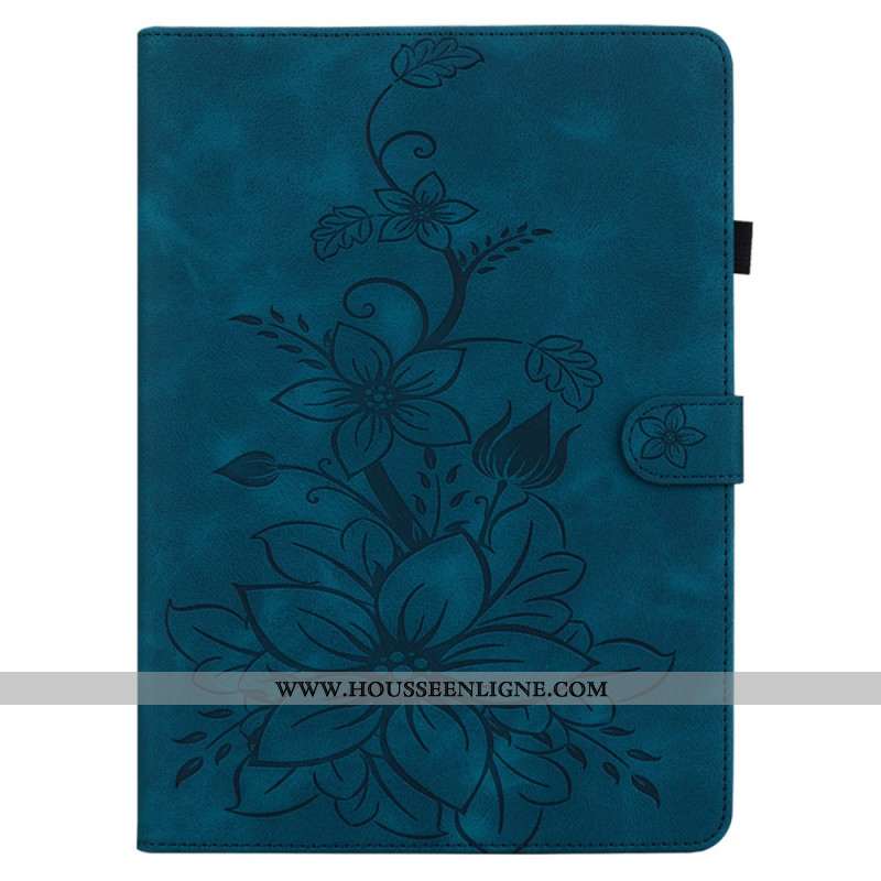Housse Samsung Galaxy Tab S10 Plus / S9 FE Plus / S9 Plus Fleur de Lys