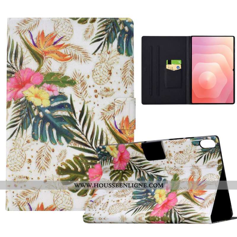 Housse Samsung Galaxy Tab S11 Ananas Doré