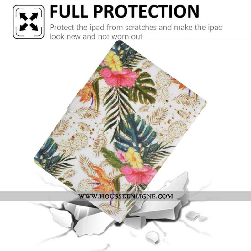 Housse Samsung Galaxy Tab S11 Ananas Doré