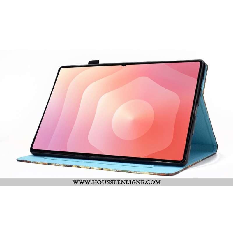 Housse Samsung Galaxy Tab S11 Carrés Colorés