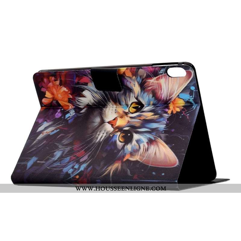 Housse Samsung Galaxy Tab S11 Chat Artistique