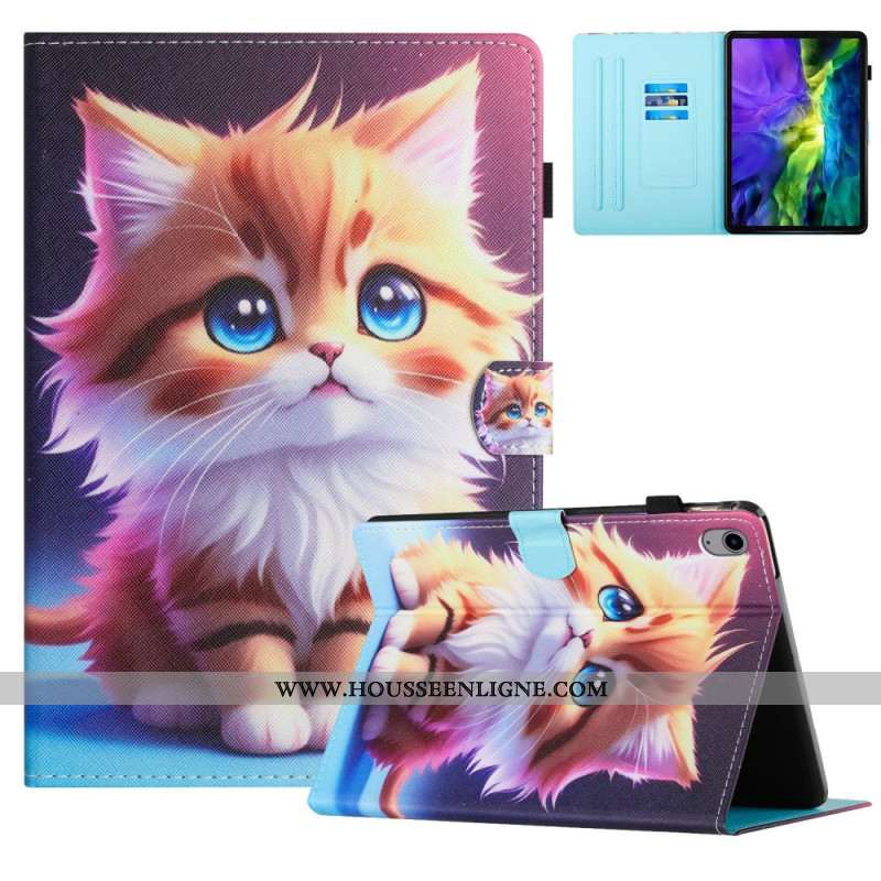 Housse Samsung Galaxy Tab S11 Chat Jaune