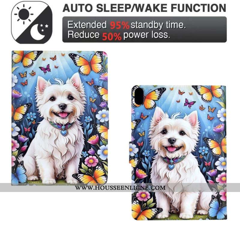 Housse Samsung Galaxy Tab S11 Chien