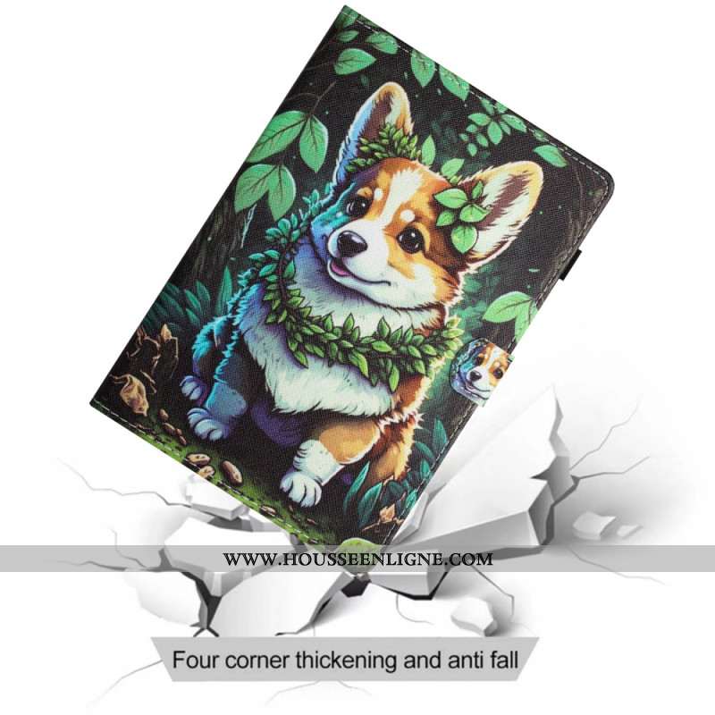 Housse Samsung Galaxy Tab S11 Corgi