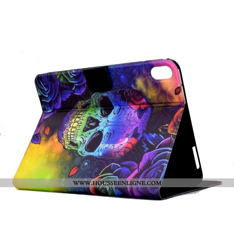 Housse Samsung Galaxy Tab S11 Crâne Coloré