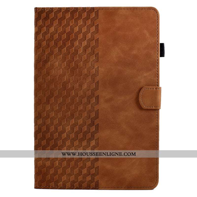 Housse Samsung Galaxy Tab S11 Effet Daim Frise