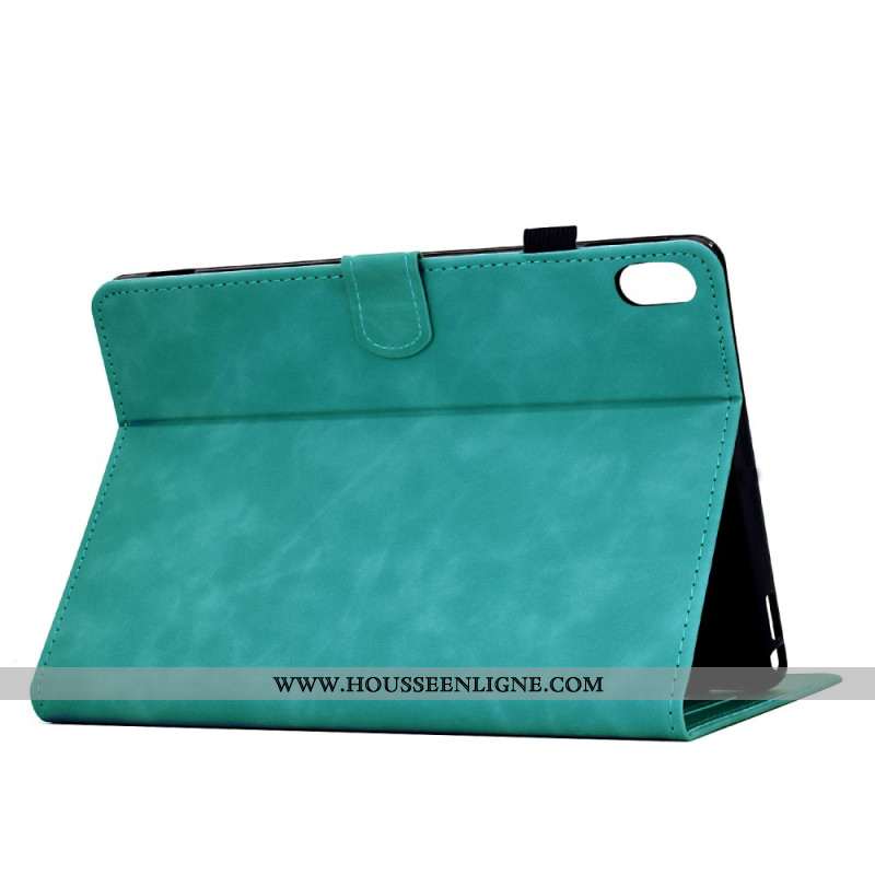 Housse Samsung Galaxy Tab S11 Effet Daim Mandala