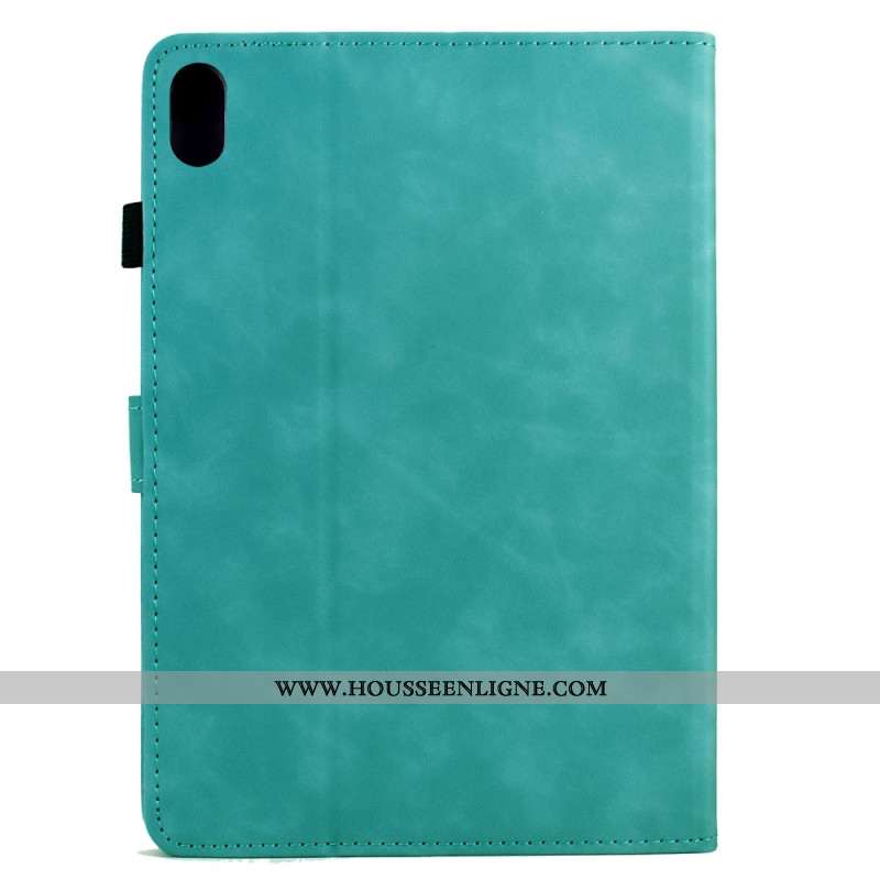 Housse Samsung Galaxy Tab S11 Effet Daim Mandala