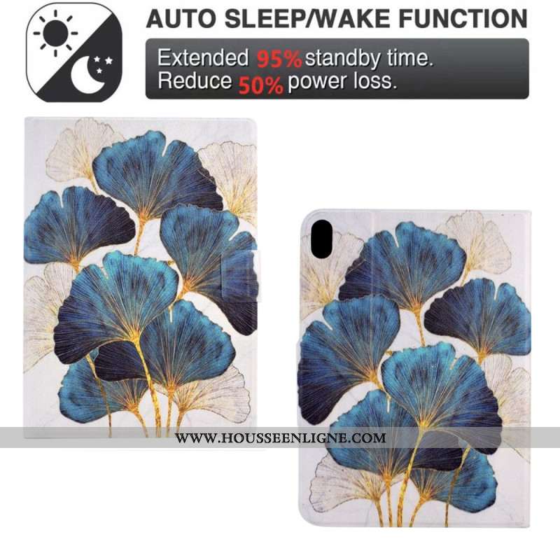 Housse Samsung Galaxy Tab S11 Feuilles