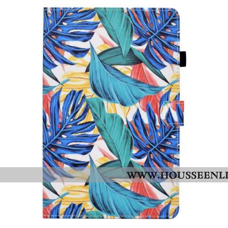 Housse Samsung Galaxy Tab S11 Feuilles