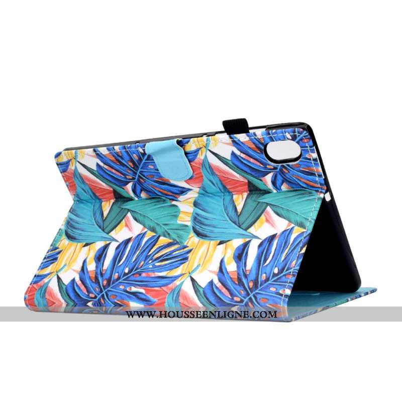 Housse Samsung Galaxy Tab S11 Feuilles