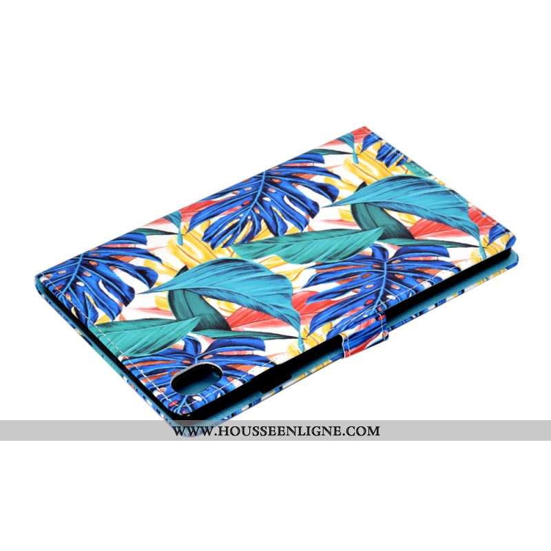 Housse Samsung Galaxy Tab S11 Feuilles