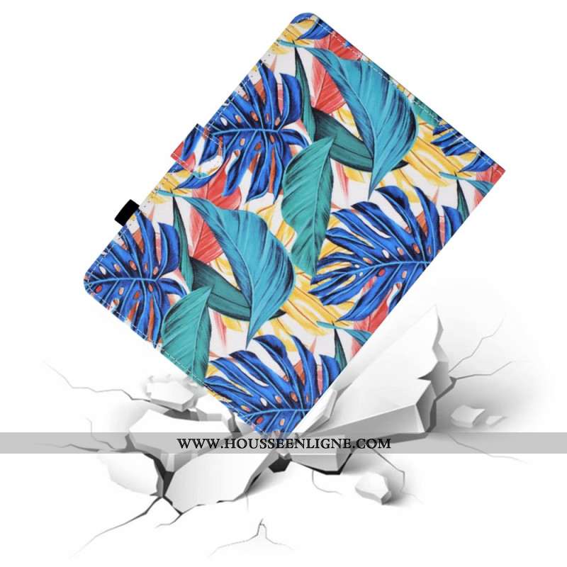 Housse Samsung Galaxy Tab S11 Feuilles