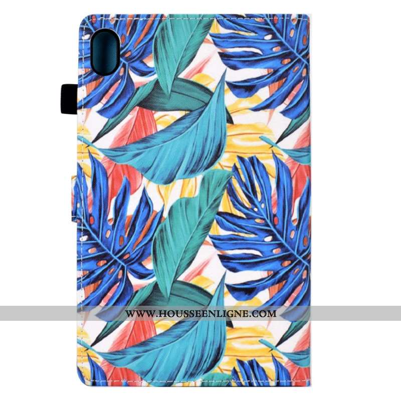 Housse Samsung Galaxy Tab S11 Feuilles