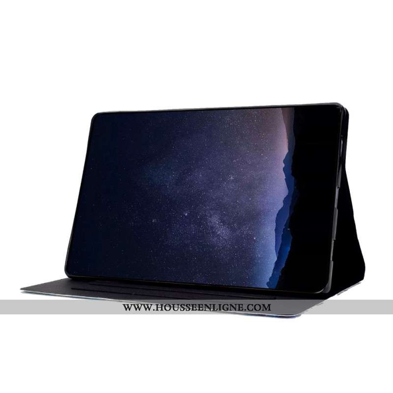 Housse Samsung Galaxy Tab S11 Girafe Colorée