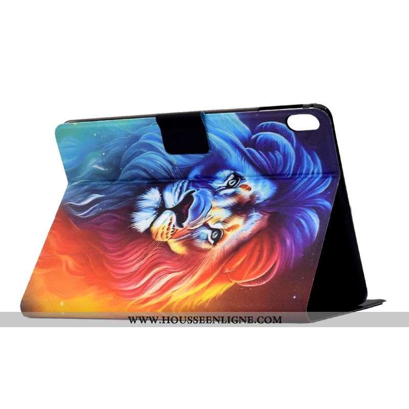 Housse Samsung Galaxy Tab S11 Lion Coloré