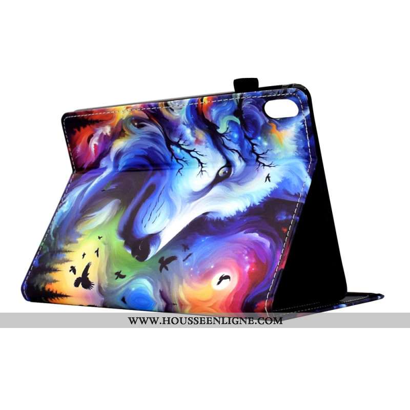 Housse Samsung Galaxy Tab S11 Loup aux Étoiles